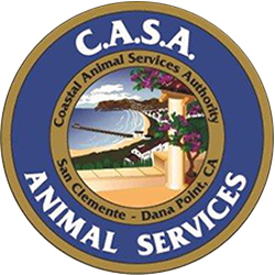 CASA Logo Coastal Animal Services Authority Logo Badge