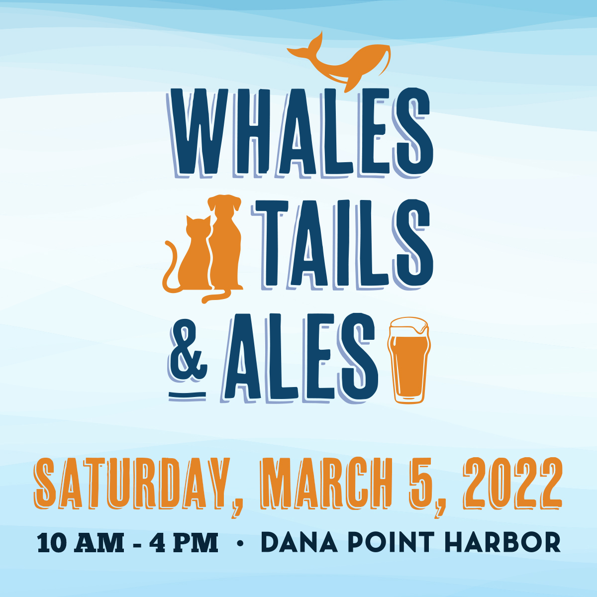 Whales, Tails, and Ales Graphic